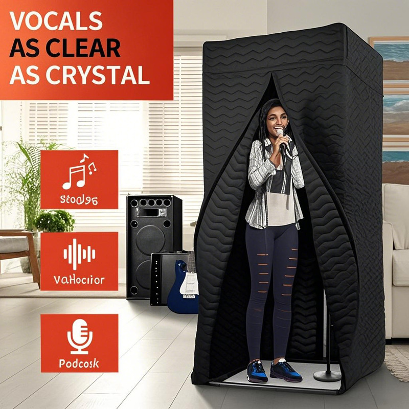 Cross-Border Portable Vocal Studio Echo-Free Recording Studio Music Home Studio Podcast Recording Studio Isolation