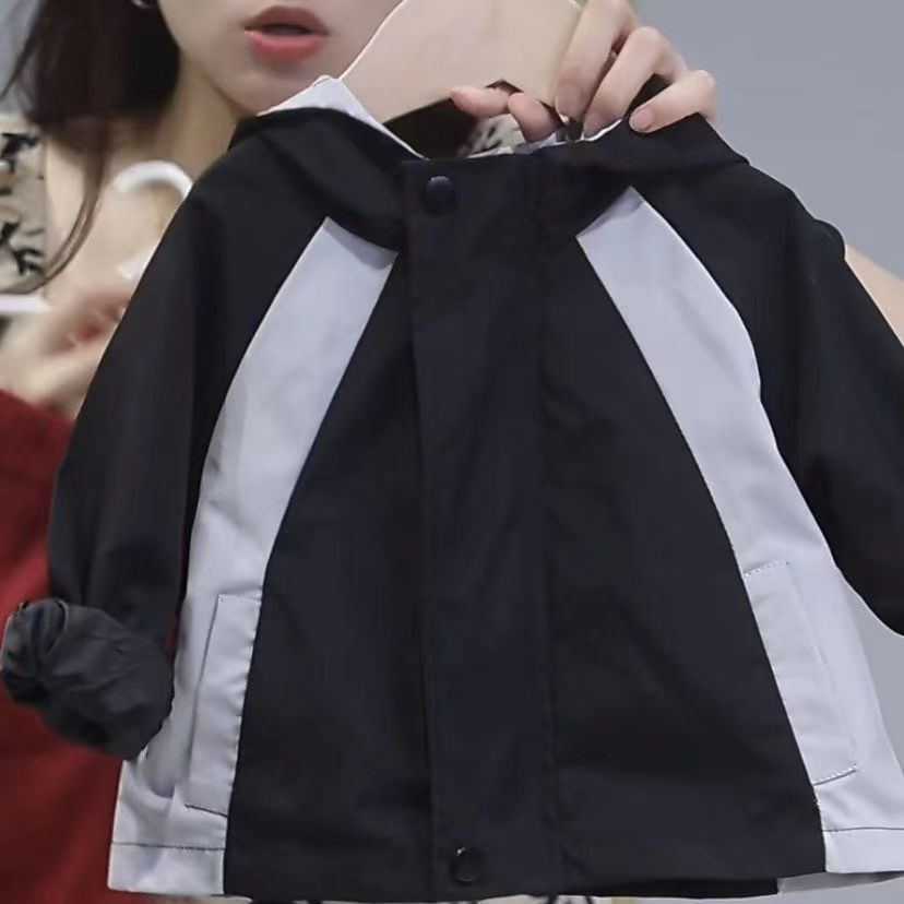 Nuevo primavera y otoño para niños Han Yangqi abrigo de primavera para niños niñas chaqueta de bebé chaqueta para niños chaqueta de aire de color