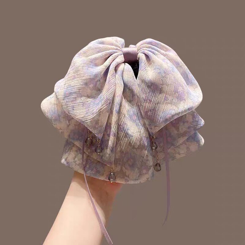 보라색 미니 집게핀