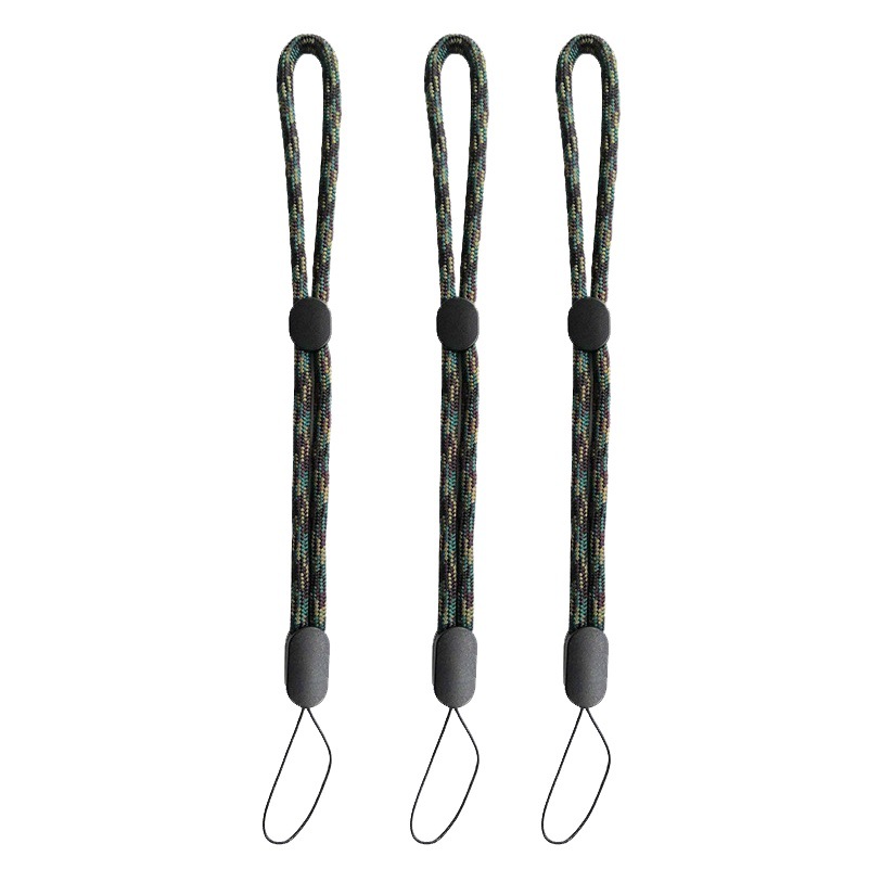 Adjustable mobile phone lanyard anti-loss lanyard U disk short lanyard intercom rope wrist Bluetooth speaker audio