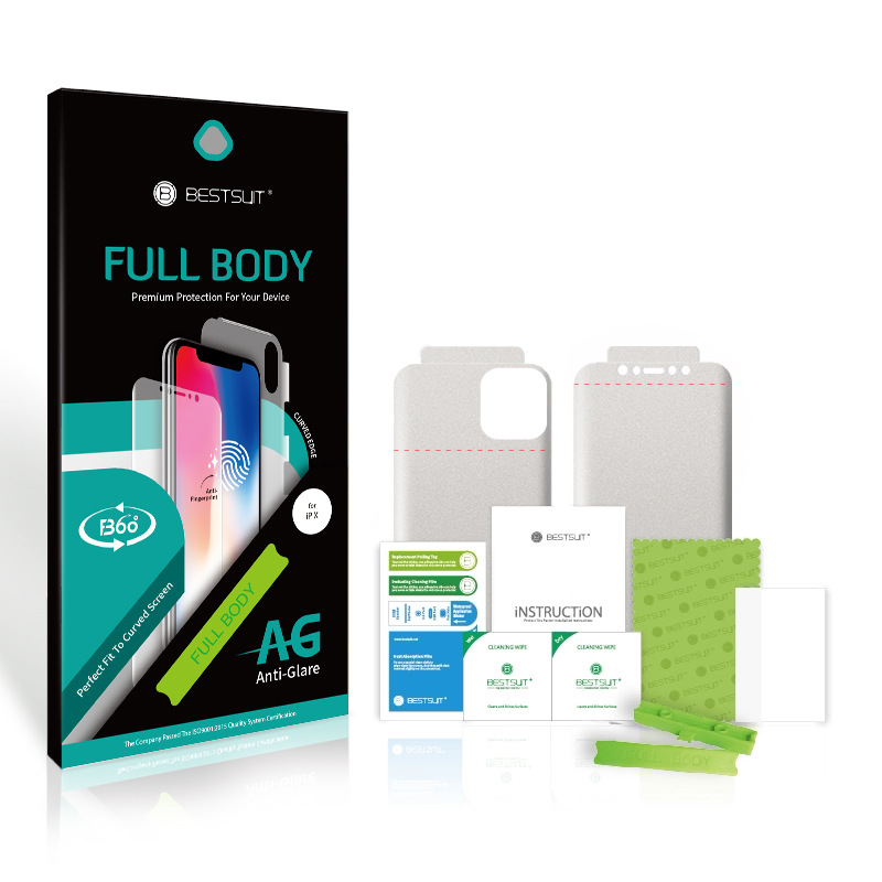 适用三星S23全机身磨砂膜 S24Ultra曲面屏手机软膜钢化背贴膜