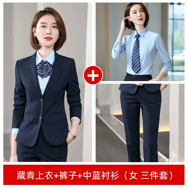 Set, trousers, shirt, 3 pieces