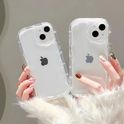 Transparent case 11, minimalist 12, transparent cream case, suitable for iPhone 14 Pro Max, Apple iPhone 15 phone case 13