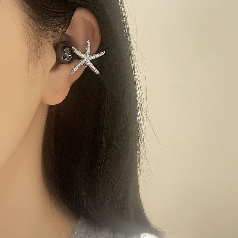 The Stars of the Sea Are Suitable for Huawei Freeclip1/2 Earphones, Diamond Buckle Clip Buckle, Original Ear Buckle Boutique Earrings