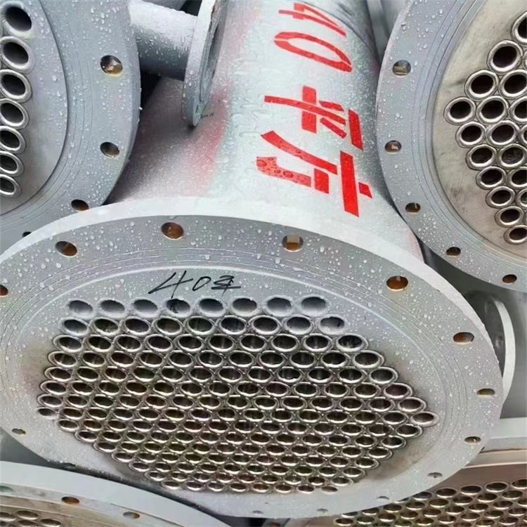二手化工不锈钢冷凝器 列管式工业换热器/钛材列管换热器