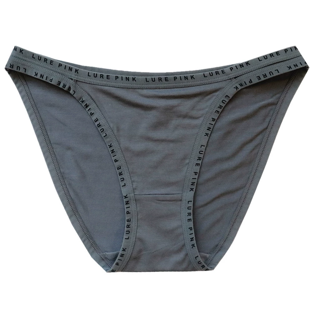 Women's panties, breathable antibacterial thin-strap bikini, sizes M–L