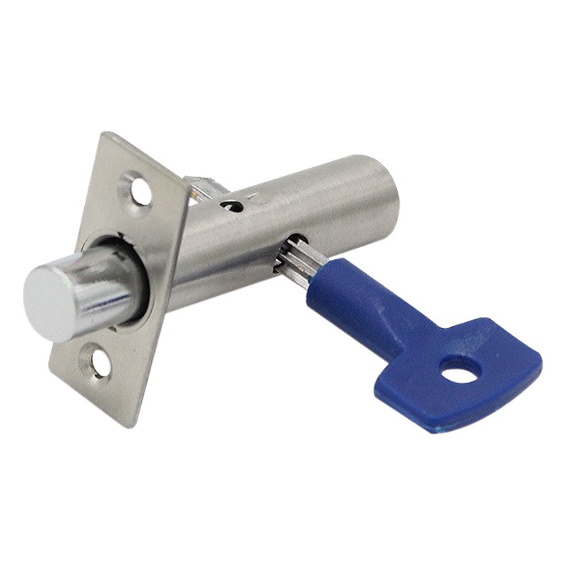 Cerradura de Pasillo para Tuberías de Acero Inoxidable 304, Llave en Cruz, Anticorrosivo, para Pozo Eléctrico y Puerta Cortafuegos