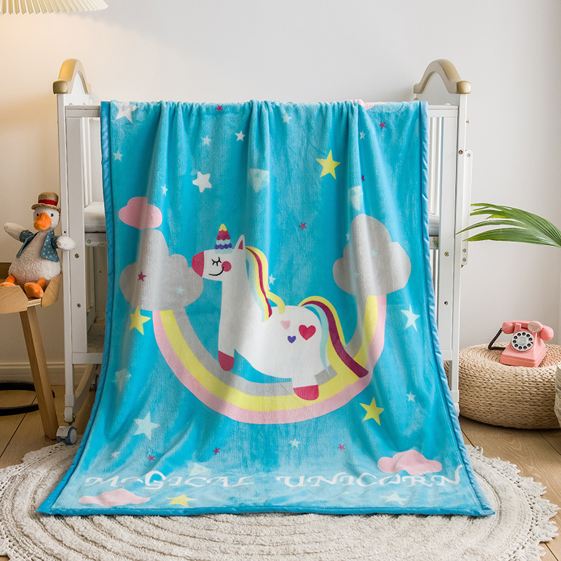 무지개 말 100*140cm