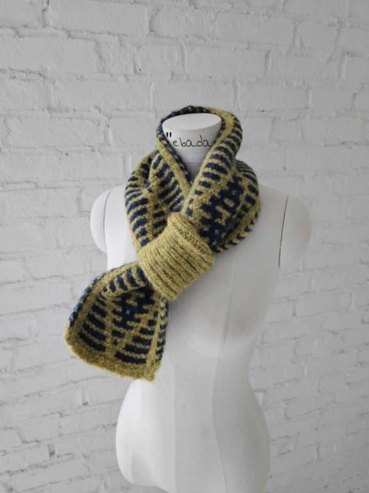 Cuello de Punto para Mujer Tejido de Punto Cálido para Invierno