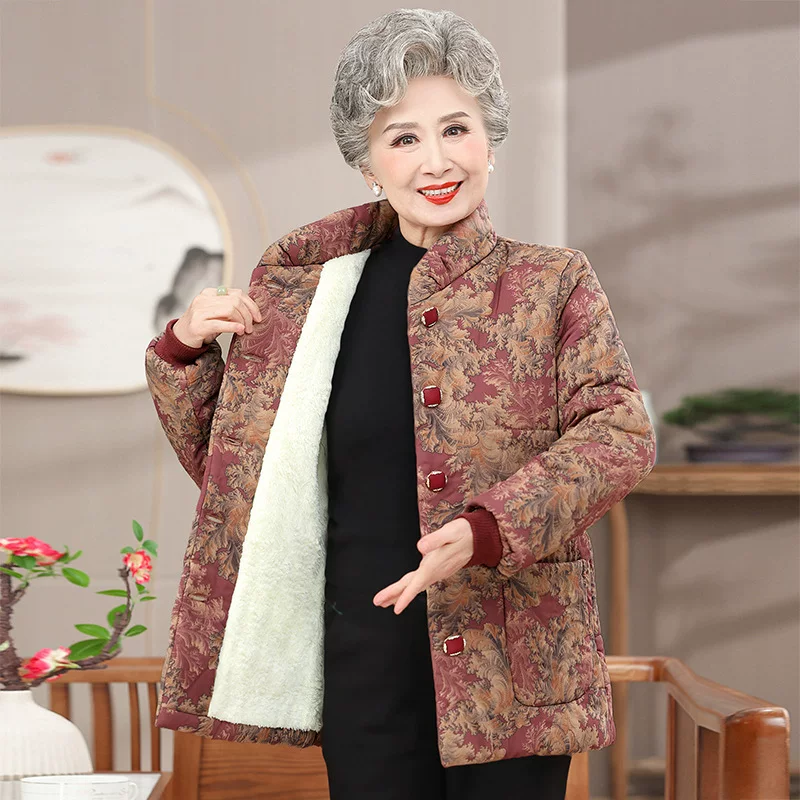 Куртка-пуховик для мамы, для среднего возраста, 60 лет
