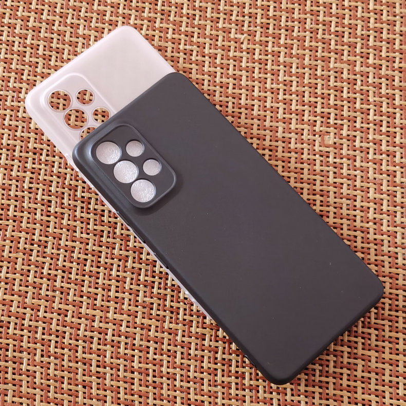 For Samsung Galaxy A53 Phone Case 5G Protective Case All-inclusive Transparent Silicone Frosted Case Scratch-resistant Soft Simple