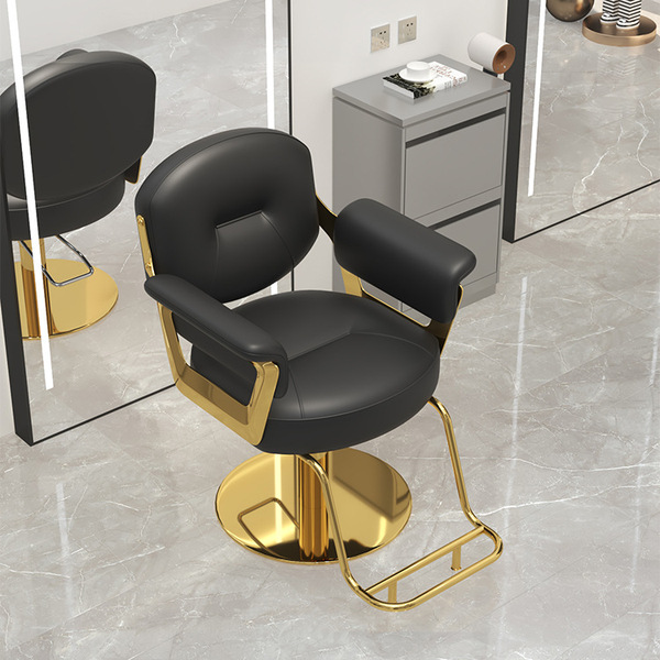 Barber shop chair high-end hair salon chair barber chair lifting…