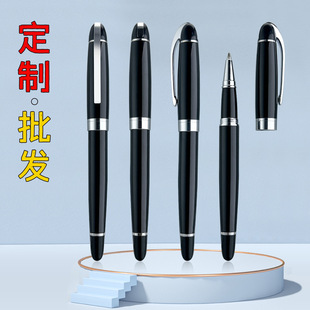 Pen Wholesale in Stock with Logo for Office and Student Writing, Metal Signature Pen, Business Ballpoint Pen, Water Pen, Gift Pen