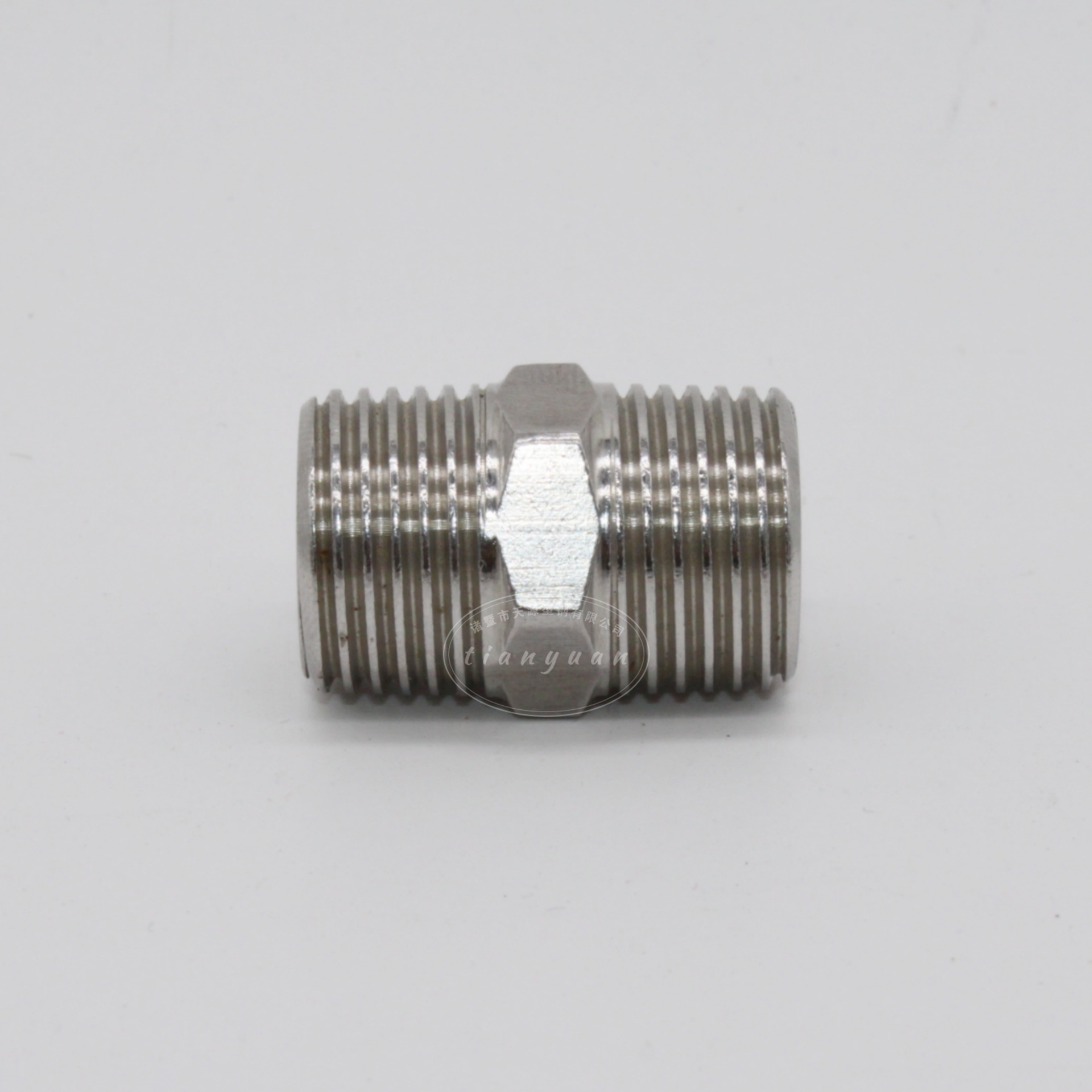 304不锈钢对丝接头 4分外丝接头 软管水龙头连接配件 密封优良