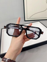 D 61408 Retro Square Frame Glasses ���ŷ����۾� �羳����
