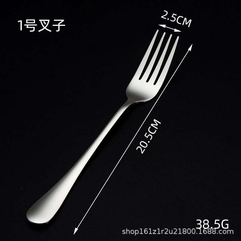 304ステンレス1010西食器ナイフフォークスプーンコーヒー先スプーン丸スプーンステーキナイフスプーン攪拌ホテル用|undefined