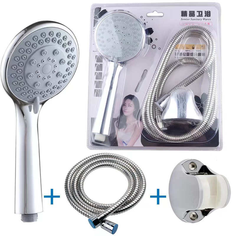 Handheld Xiamen shower nozzle bathroom shower head suit Bath artifact water heater family universal shower head