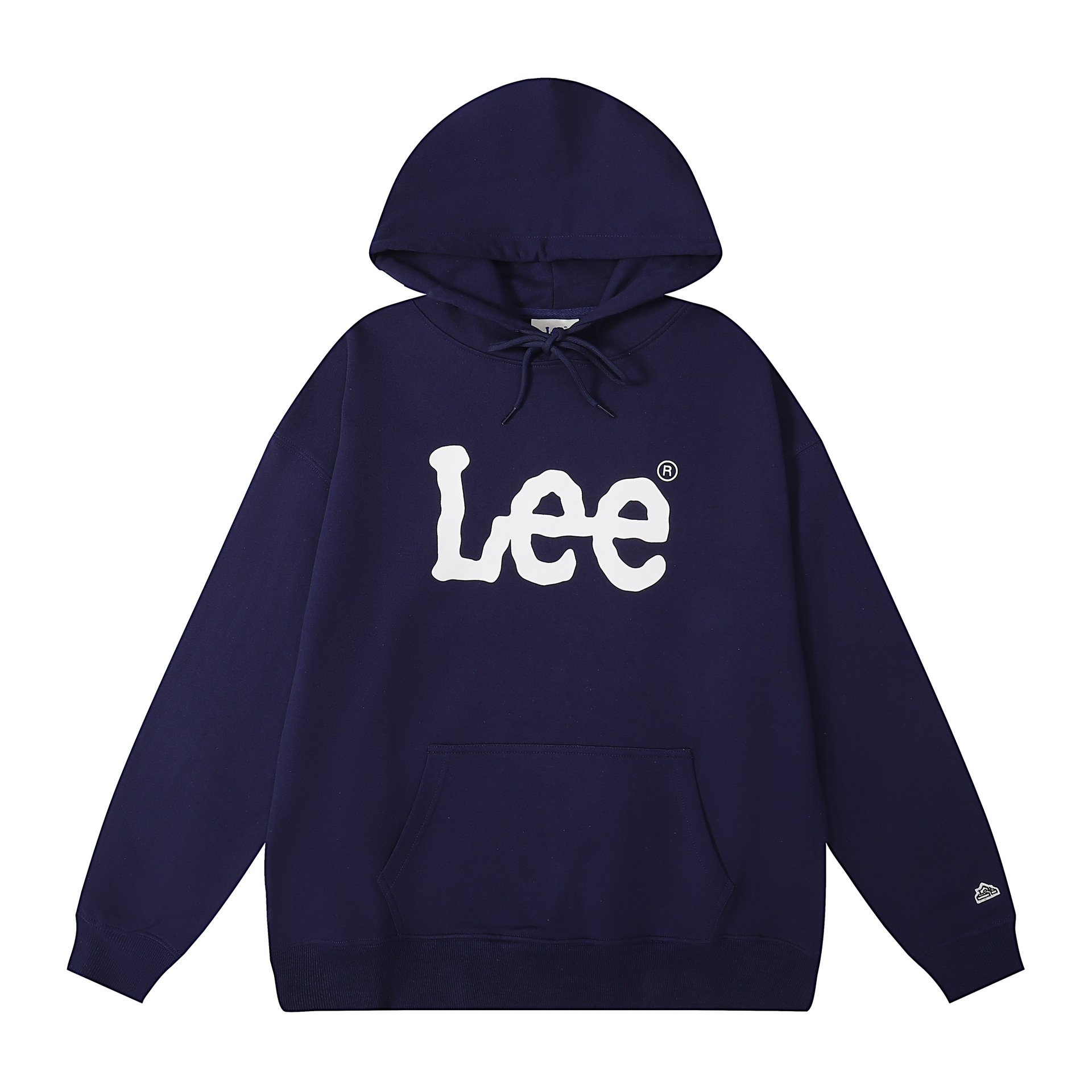 한국 틈새 트렌디 브랜드 리 레터 인쇄 스웨터 남성과 여성을위한 클래식 올 매치 루즈 캐주얼 커플 후디