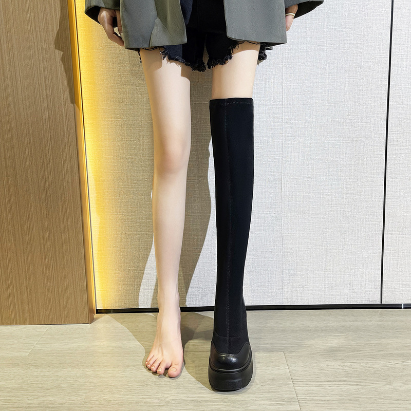Over-The-Knee Boots for Women, Wide Calf Long Boots, Chunky High-Heeled Boots, Thick-Soled High Boots, Boots for Petite Women, Stretchy Slim-Fit Boots Over-The-Knee Boots for Women, Wide Calf Long Boots, Chunky High-Heeled Boots, Thick-Soled High Boots, Boots for Petite Women, Stretchy Slim-Fit Boots