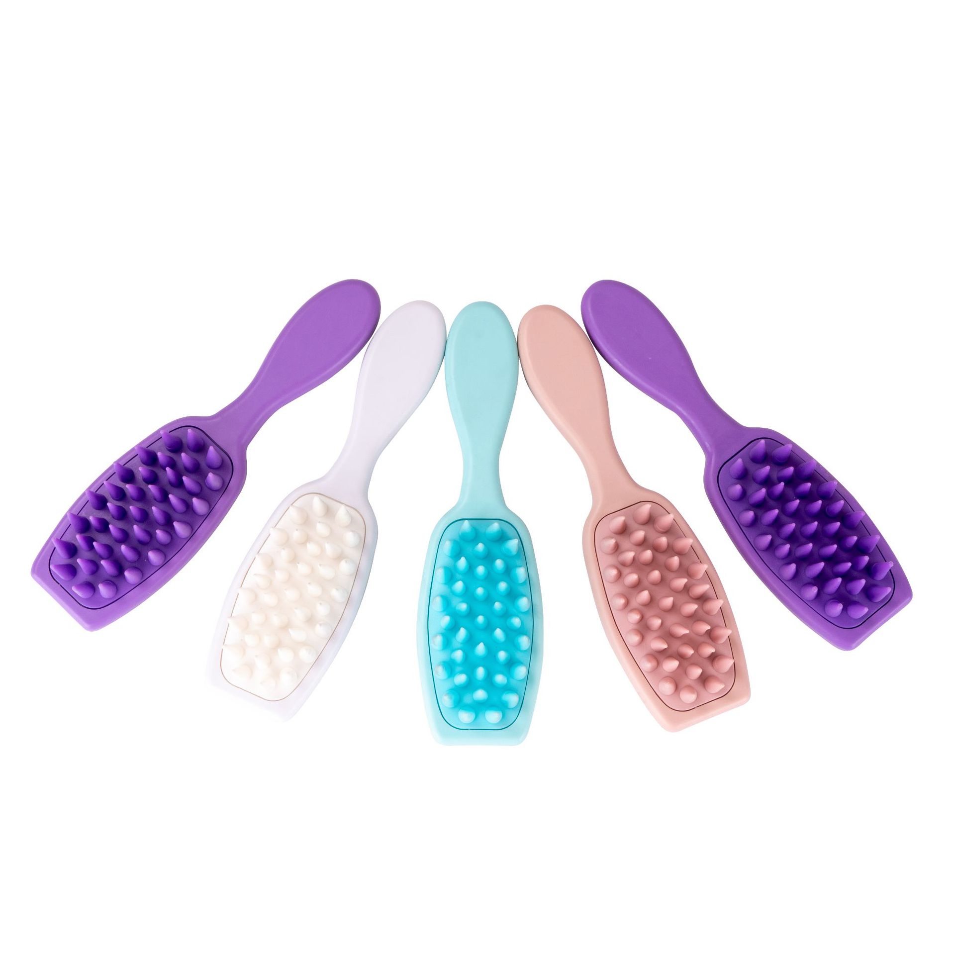 Cepillo de champú listo para el fabricante, cepillo de baño, cepillo de masaje, cepillo meridiano, peine, cuidado del cabello de Amazon y alisado