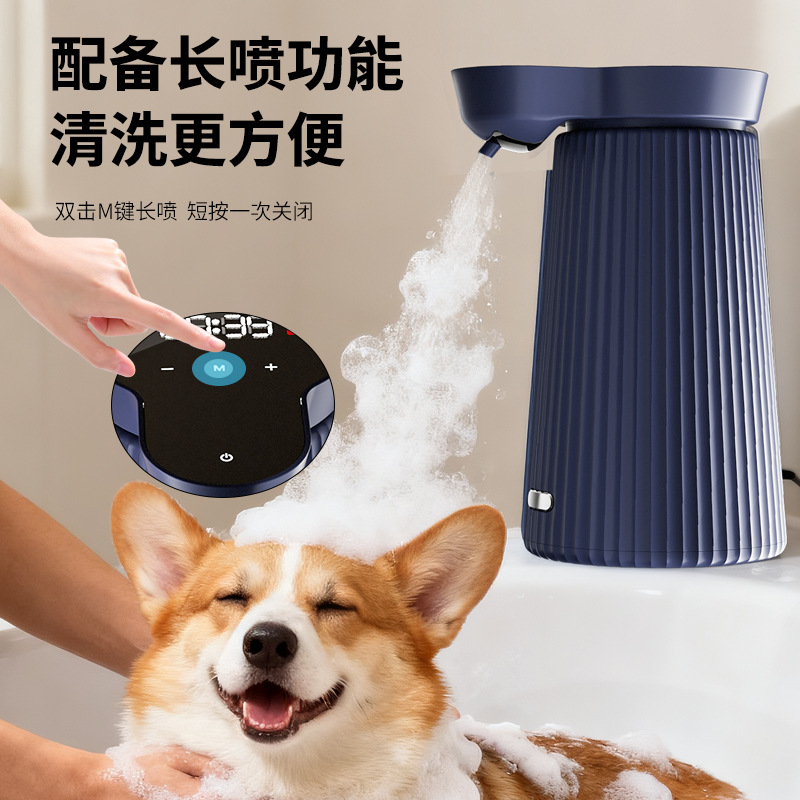 New smart gel soap dispenser induction automatic foam machine washing phone usb charging contact-free sterilizer