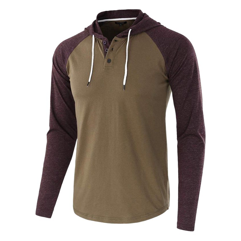 2022 nuevos hombres transfronterizos otoño e invierno más el tamaño de la camiseta de los hombres de Europa y América Amazon comercio exterior de manga larga Camiseta con capucha