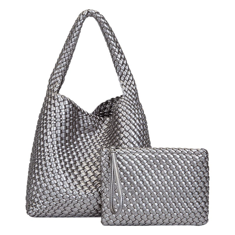 Новая чистая женская сумка из искусственной кожи большой емкости ручной работы, повседневная Портативная сумка через плечо для матери и ребенка, оптовая продажа