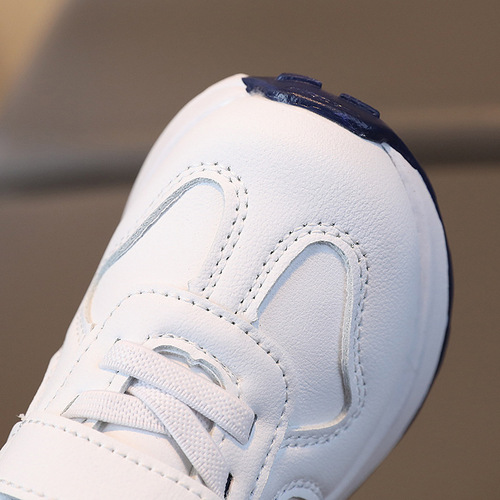 2024 Spring New Children's Shoes Children's Sports Shoes Boys' Baby Shoes White Shoes Girls' Casual Running Shoes