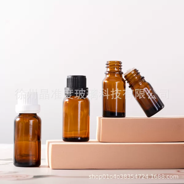 Brown Glass Essential Oil Bottles
