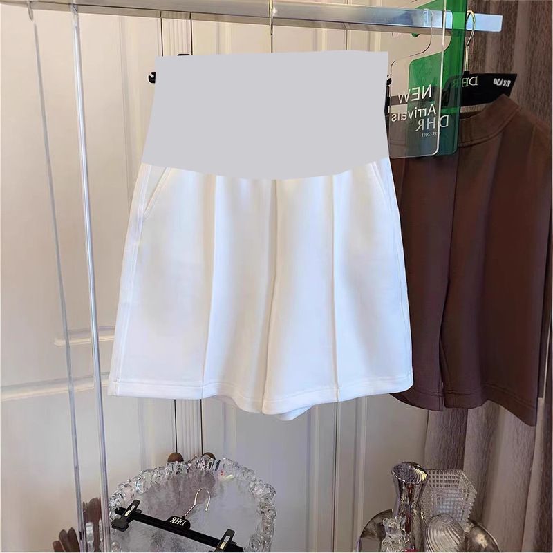 Yunshibai Summer Outer Wear Maternity Shorts Loose Three-Point Short Belly Support Pants Large Size Maternity Wear 5015 Yunshibai Summer Outer Wear Maternity Shorts Loose Three-Point Short Belly Support Pants Large Size Maternity Wear 5015