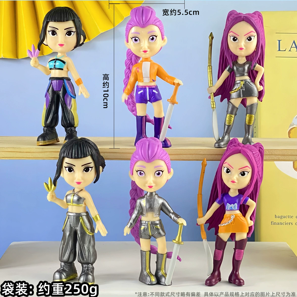 Границы переправа K-POP охотник на ведьм группа фигурка blind box Mirazoilumi кукла модель кукольная игрушка украшения