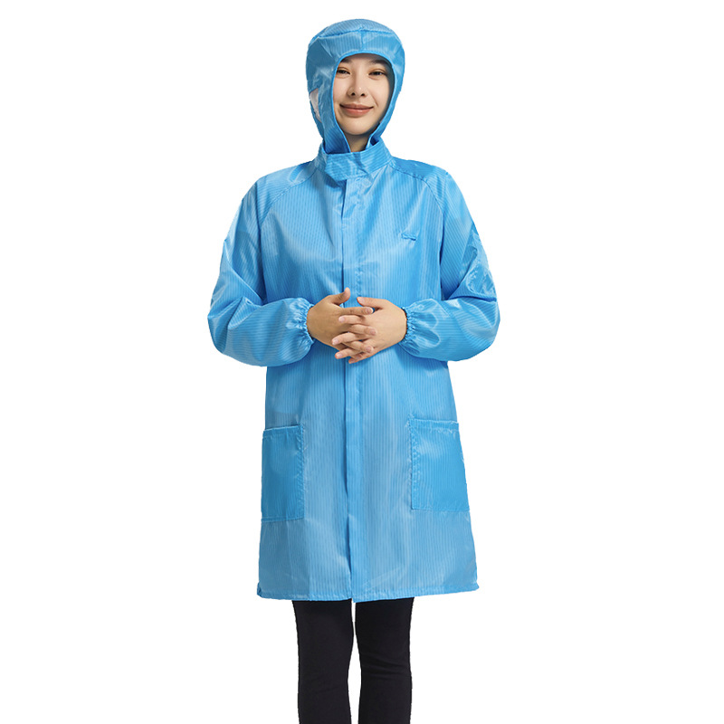 连帽大褂蓝色2