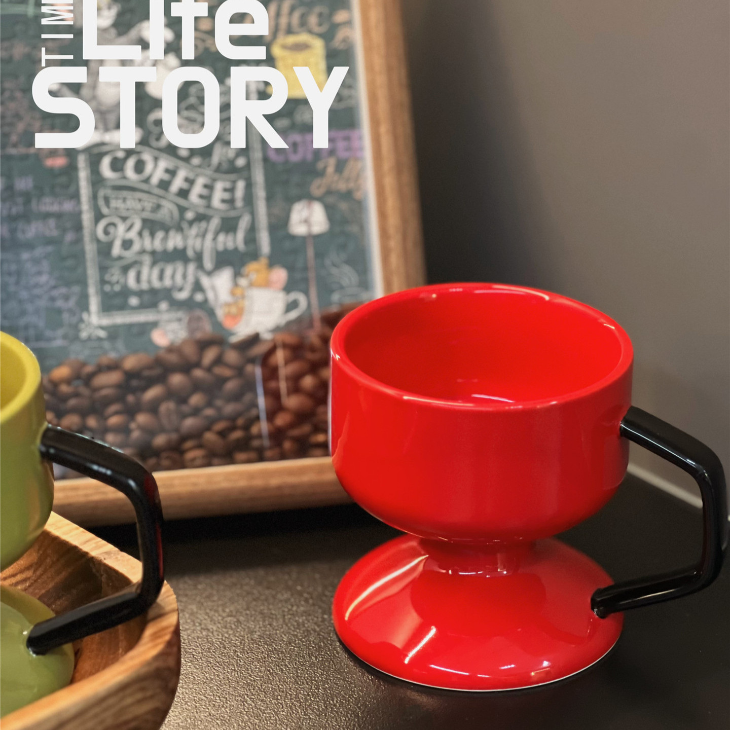 Artístico taza de cerámica para niñas 2024 nuevo diseño taza de café de oficina taza de desayuno de agua potable doméstica