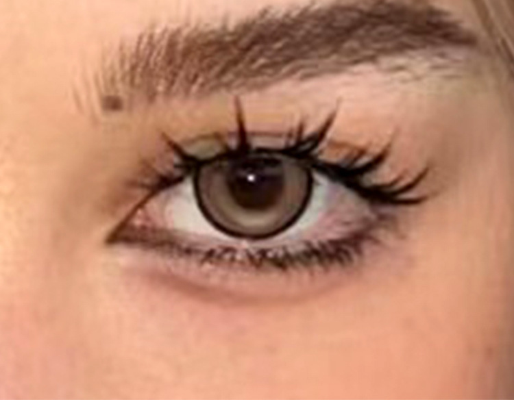 Mengjie Shangpin Lazy Person Light European, American and Asian mixed-race false eyelashes, natural and thick, photogenic comic lazy person false eyelashes full figure