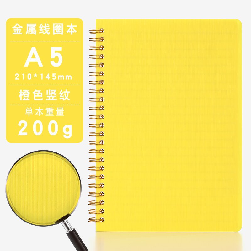 Nuevo transfronterizo A5 - 80 hoja de cuaderno de bobina en stock rápido portada vertical cuaderno de alto valor facial