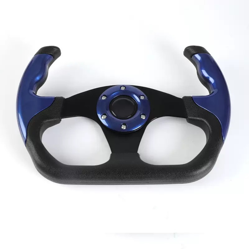Car Modification Pu Universal New Model Steering Wheel for Competitive Games, Go-Kart 13-Inch 320mm Racing-Style Steering Wheel