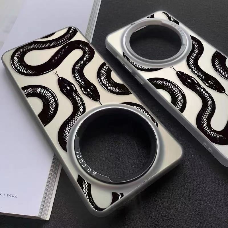 Marca de moda Mamba para carcasa de teléfono móvil mate60pro Huawei P70pro nuevo Honor 100nova1 2/11 serpiente