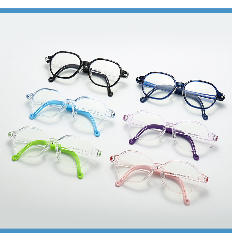 Style Simple Couleur Unie Pc Cadre Rond Plein Cadre Optique Lunettes display picture 1