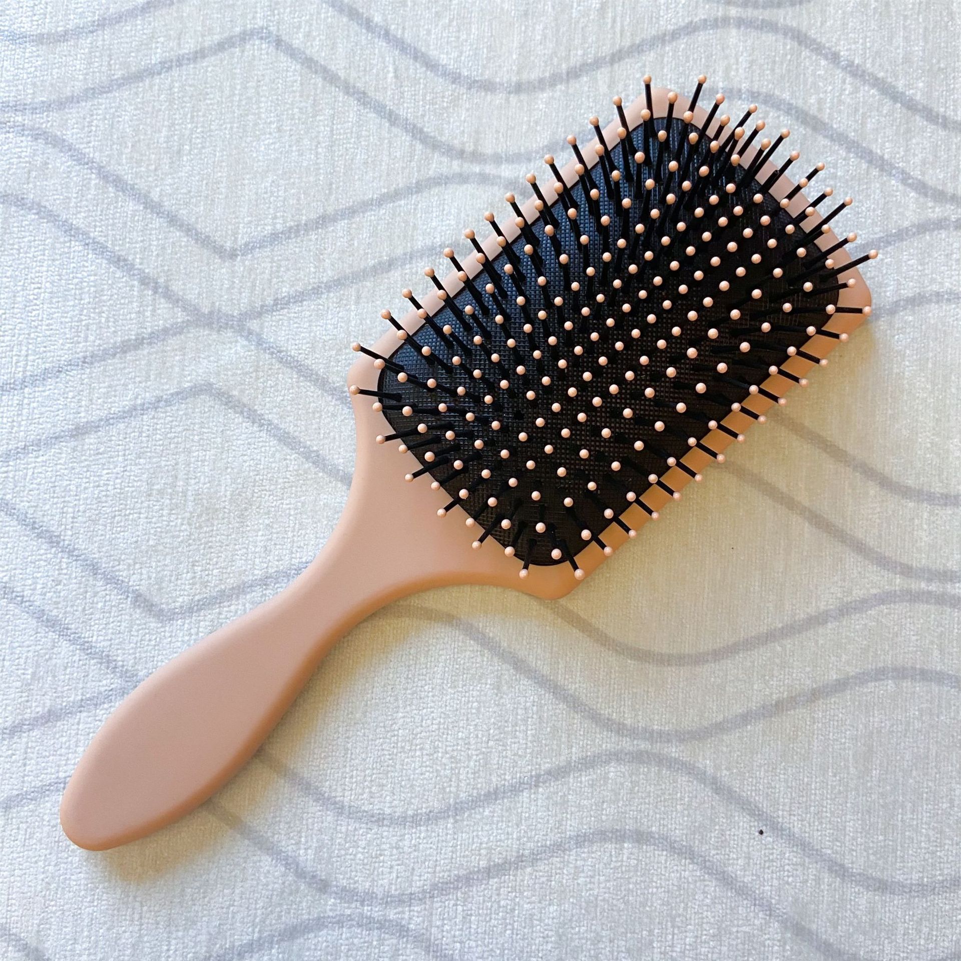 Cabeza cuadrada placa grande cojín de aire peine hembra de plástico transfronterizo aguja fina bolsa de aire peine de pelo liso cabeza del cuero cabelludo masaje peine