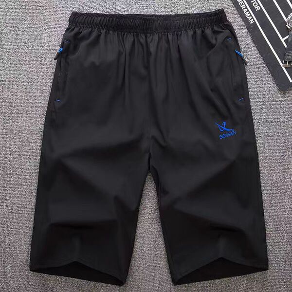 Summer silk elastic shorts