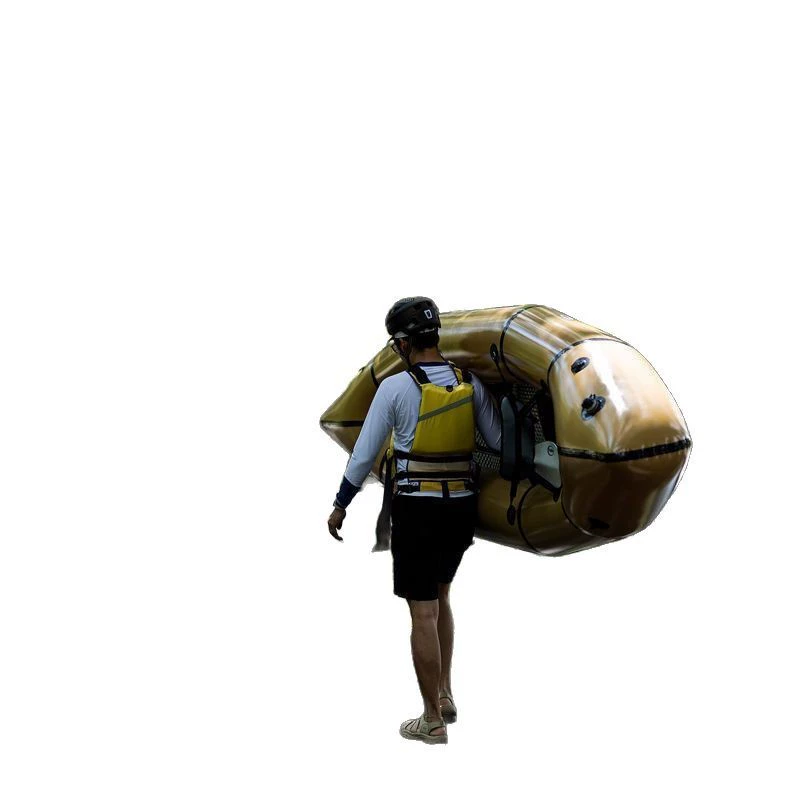 Примитивная человек inflatable kayak портативная складная кемпинговая двухместная рыболовная лодка на открытой воде прогулочная водная лодка надувной летательный корабль