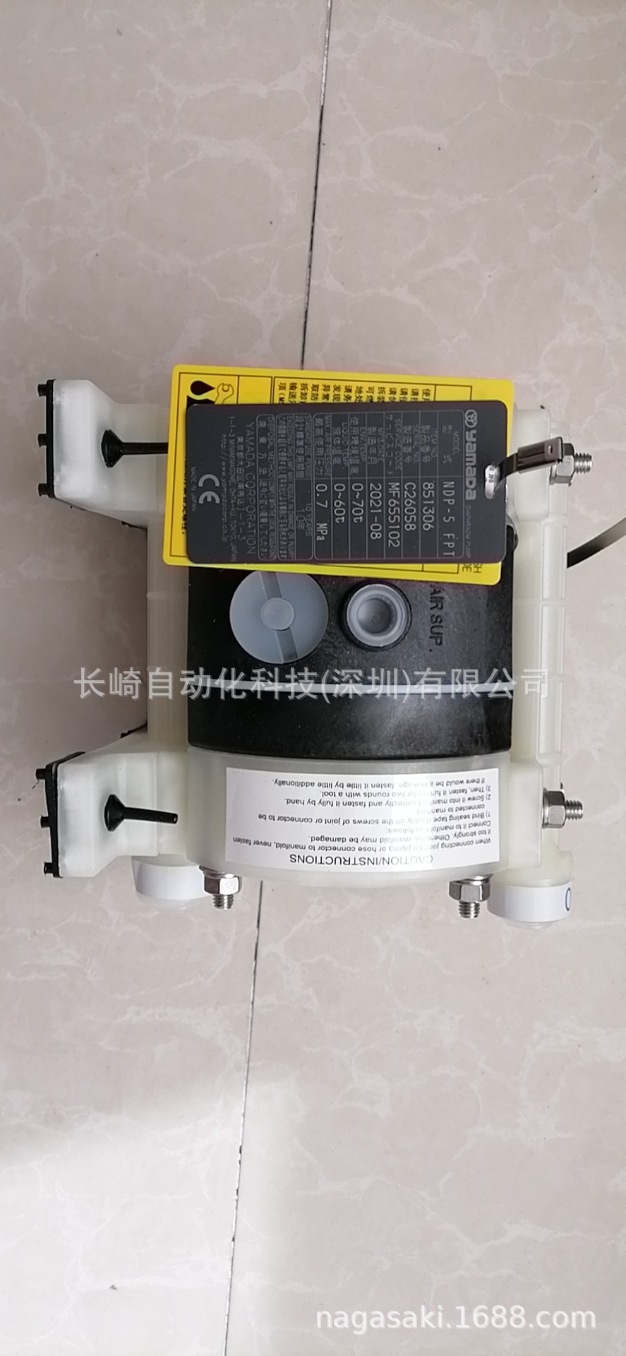 日本YAMADA气动隔膜泵NDP-5FST NDP-5FPT议价