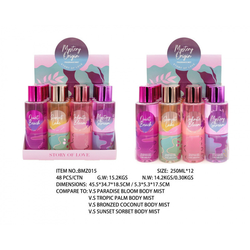 香水持久留香250ml 女士香水身体喷雾香氛持久perfumes东南亚外贸|undefined