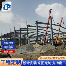 出口塞内加尔钢结构 钢结构别墅钢结构建筑行车房库房H钢厂房施工