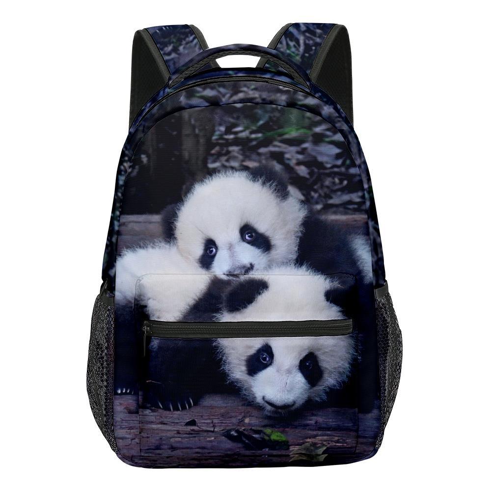 2022 Cross-border New Product Drop Shipping Back-to-school Season Campus Student Backpack Small Cute Panda