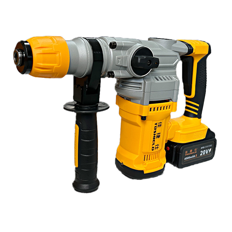 锂电锤纯铜无刷电机无线冲击电锤电镐打孔破拆拆除装修安装钻孔