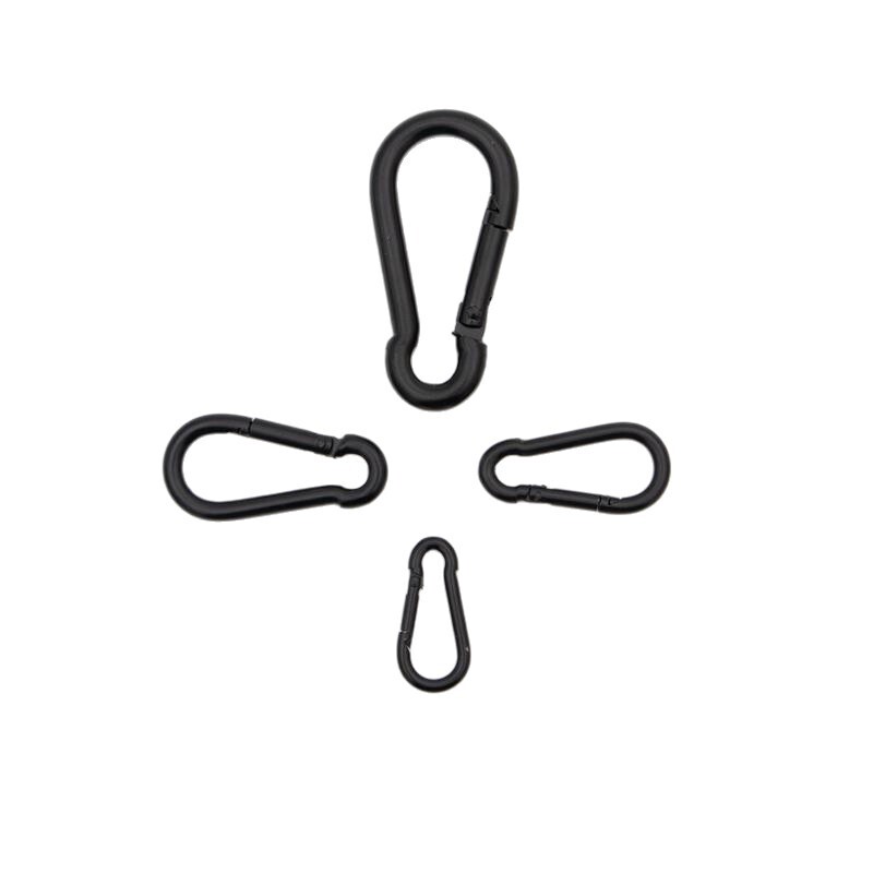 電気泳動アウトドア用品フック鉄製登山用バックル安全バックルスプリングフックひょうたん型イヤホンケースバックルクリップ卸売|undefined