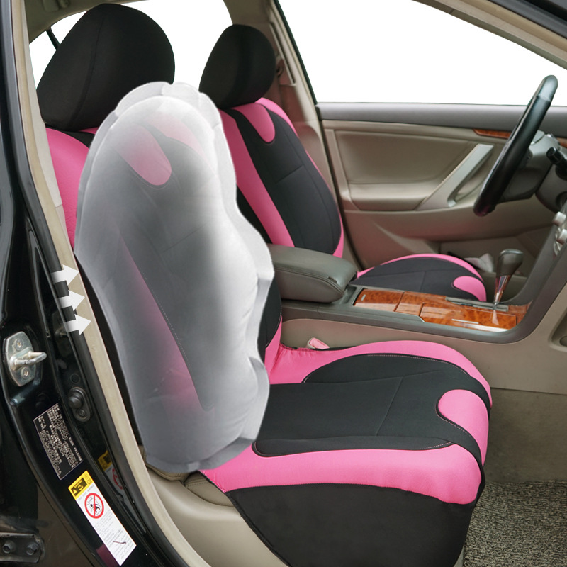 Universal Car Seat Cover PU Embroidered Car Seat Cushion Cover for All Seasons TEMU Hot-Selling Factory Direct Shipment