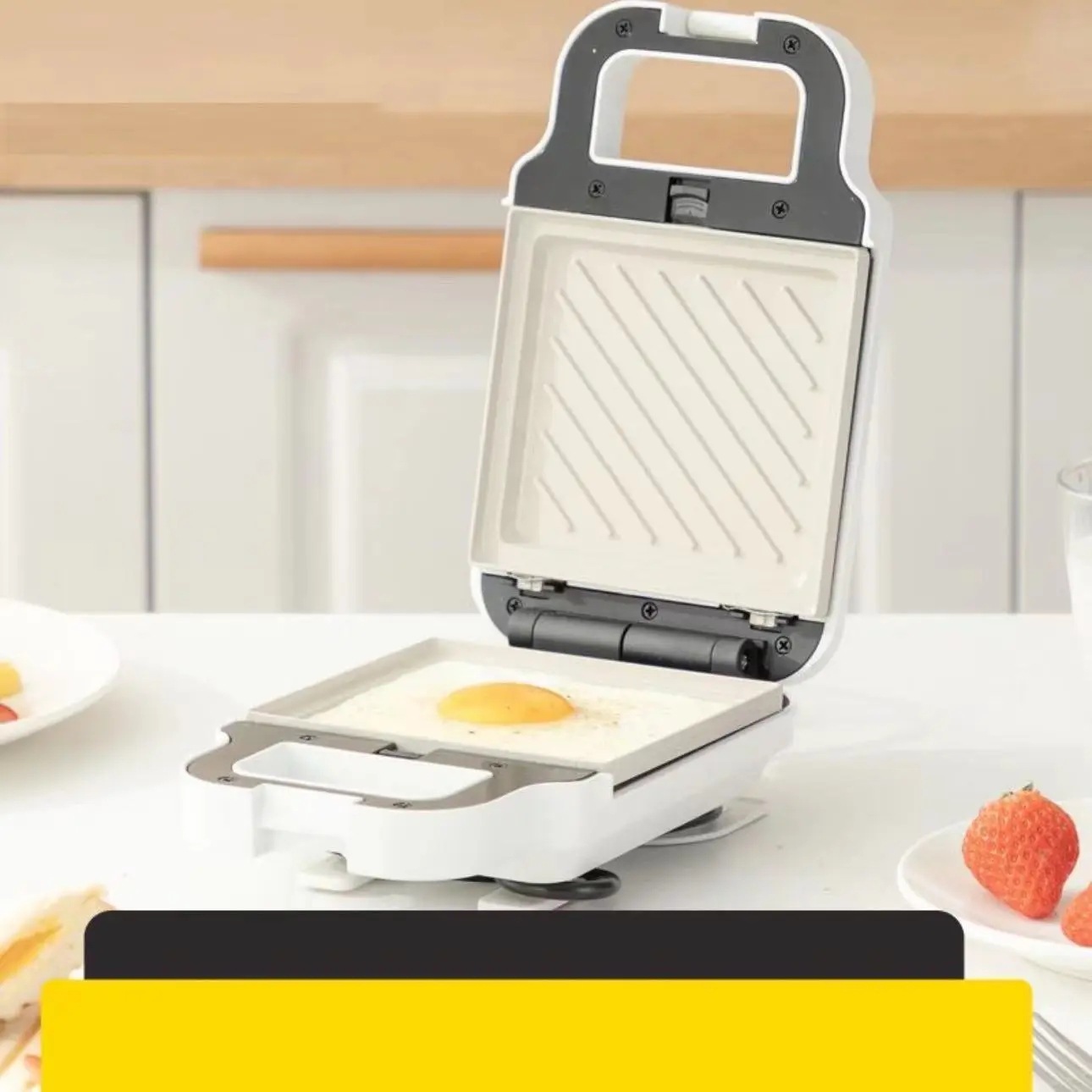 German Imported Sandwich Machine Multi-Functional Household Light Breakfast Machine Sandwich Electric Pancake Toaster Toast Press