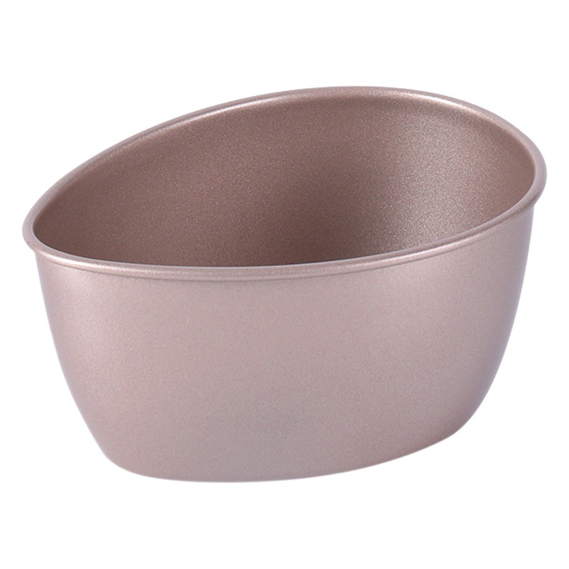 Thickened One-person Carbon Steel Easy-to-clean Steamed Egg Bowl Household Baking Non-stick Easy-to-demold Cake Pudding Cup Manufacturers
